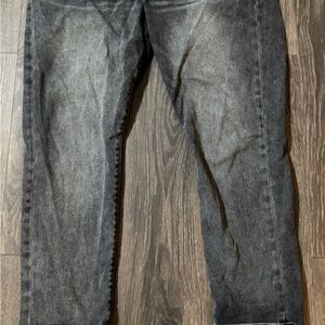 American Eagle Outfitters Men's Slate Gray Slim Straight Jeans